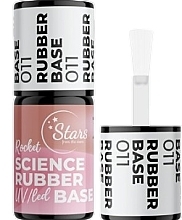 Hybridbasis für Nägel - Stars from The Stars Rocket Science Rubber Base — Bild N1