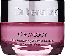 Düfte, Parfümerie und Kosmetik Ultra regenerierende Nachtcreme gegen die Anzeichen von Müdigkeit - Dr. Irena Eris Circalogy Ultra Recovering & Stress-Delaying Sleeping Cream