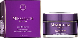 Düfte, Parfümerie und Kosmetik Reichhaltige luxuriöse Gesichtsmaske mit Kollagen - Minerallium Youth Source Collagen Masque