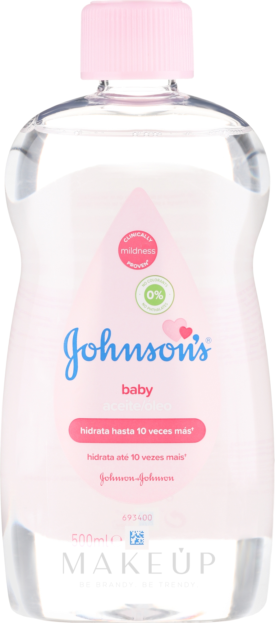 Feuchtigkeitsspendendes Körperöl für Babys - Johnson's Baby Classic Body Oil — Bild 500 ml