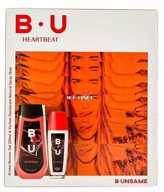 B.U. Heartbeat  - Duftset (Deodorant 75ml + Duschgel 250ml)  — Bild N1