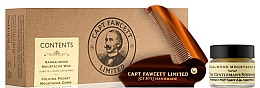 Düfte, Parfümerie und Kosmetik Schnurrbartpflegeset für Männer - Captain Fawcett Sandalwood (Schnurrbartwachs 15ml + Schnurrbartkamm)