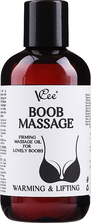 Straffendes Massageöl für schöne Brüste - Vcee Boob Massage Warming & Lifting Oil — Bild N1