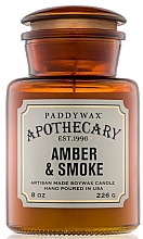 Paddywax Apothecary Amber & Smoke - Duftkerze — Bild N1