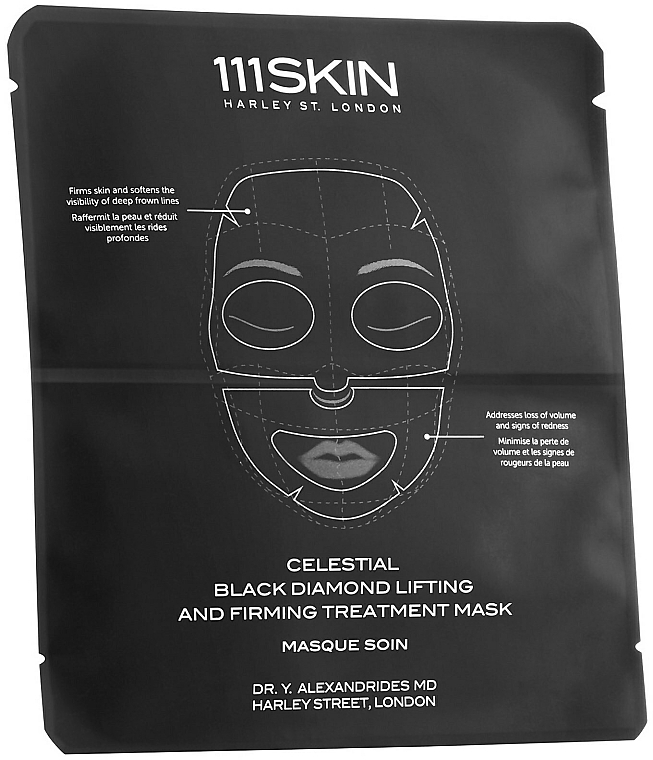 Gesichts- und Halsmaske - 111Skin Celestial Black Diamond Lifting And Firming Mask — Bild N1