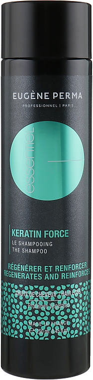 Shampoo mit Keratin zur Stimulierung des Haarwachstums - Eugene Perma Essentiel Keratin Force Shampoo — Bild N1