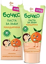 Kinder-Zahnpasta Mandarine 0+  - Bochko Baby Toothpaste With Mandarin Flavour  — Bild N1