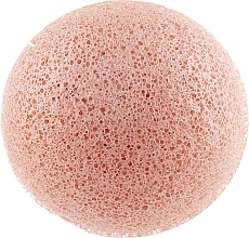 Konjak-Gesichtsschwamm mit rosa Tonerde Premium - The Konjac Sponge Co French Pink Clay Face Puff — Bild N1