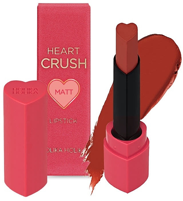 Matter Lippenstift - Holika Holika Heart Crush Matt Lipstick — Bild N1