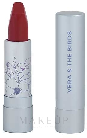 Lippenstift - Vera & The Birds Time to Bloom Soft Cream Lipstick — Bild Dark Blossom