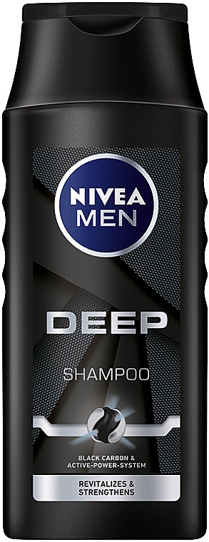 Revitalisierendes Shampoo für Männer mit Elektrolyten und Aktivkohle - NIVEA Men Deep Revitalizing Shampoo