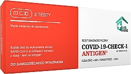 COVID-19-Check-1 Antigennachweis-Diagnosetest - Lab.Home — Bild N1