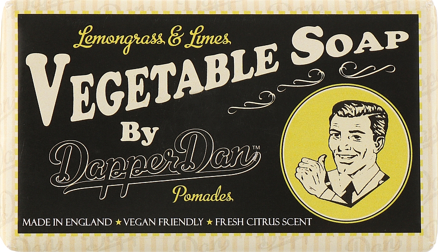 Seife für Männer - Dapper Dan Vegetable Soap Lemongrass And Limes — Bild N1