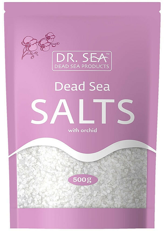 Salz aus dem Toten Meer mit Orchideenextrakt - Dr. Sea Salt Wijh Orchid — Bild N1