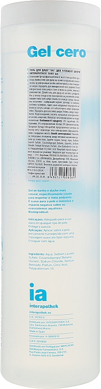 Duschgel für empfindliche Haut - Interapothek Gel Cero — Bild N4