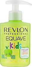 Düfte, Parfümerie und Kosmetik Hypoallergenes Shampoo mit grünem Apfelduft für Kinder - Revlon Professional Equave Kids Conditioning Shampoo