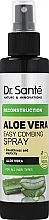 Düfte, Parfümerie und Kosmetik Regenerierendes Haarspray für leichte Kämmbarkeit mit Aloe Vera, Keratin und Brennnesselextrakt - Dr. Sante Aloe Vera
