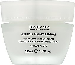 Lifting-Creme für die Nacht - Beauty Spa Genesis Night Revival  — Bild N1