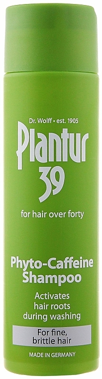 Phyto-Coffein-Shampoo gegen Haarausfall für feines und brüchiges Haar - Plantur 39 Coffein Shampoo — Bild N2