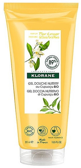 Duschgel mit Bio-Orangenblüte - Klorane Nutrition Shower Gel With Organic Orange Blossom Cupuacu — Bild N1