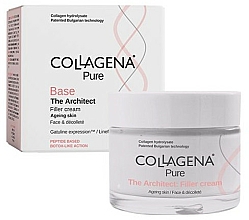 Düfte, Parfümerie und Kosmetik Festigende und pflegende Gesichtscreme - Collagena Pure Base The Architect Filler Cream