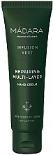 Düfte, Parfümerie und Kosmetik Revitalisierende Handcreme - Madara Cosmetics Infusion Vert Repairing Multi-Layer Hand Cream