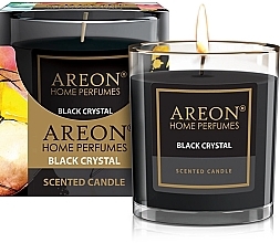 Düfte, Parfümerie und Kosmetik Duftkerze im Glas Black Crystal - Areon Home Perfumes Black Crystal Scented Candle