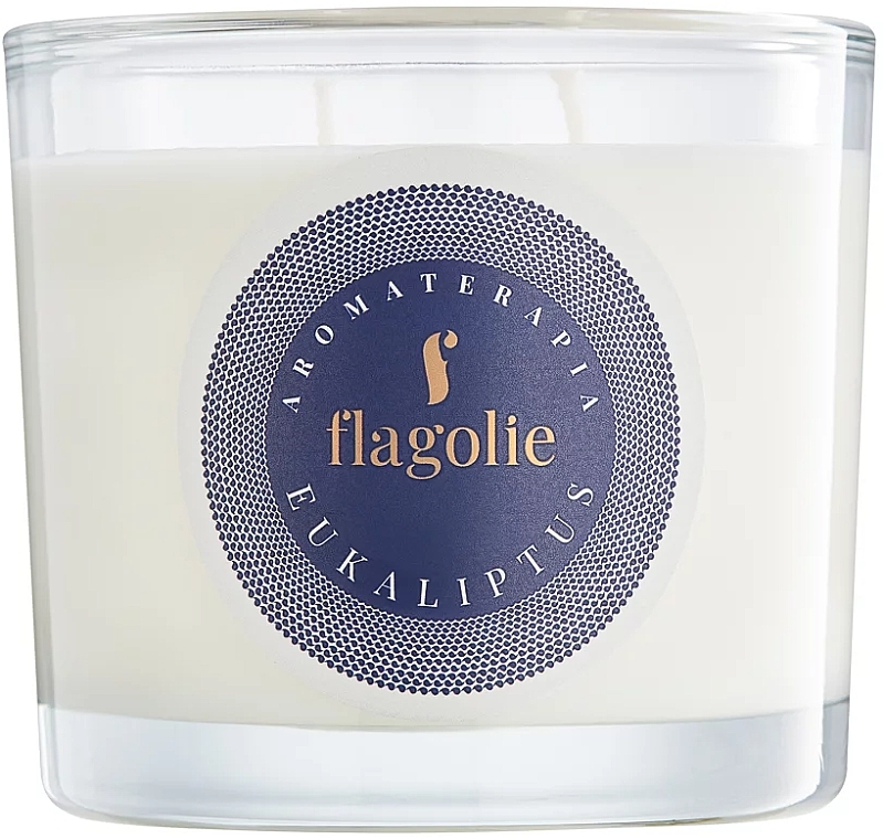 Duftkerze im Glas Eukalyptus - Flagolie Fragranced Candle Eucalyptus  — Bild N1