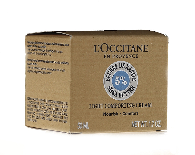 Leichte pflegende Gesichtscreme mit Sheabutter - L'occitane Light Face Cream — Bild N3