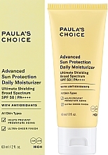 Paula's Choice Advanced Sun Protection Daily Moisturizer SPF 50 PA+++ - Feuchtigkeitsspendende Sonnenschutzcreme SPF 50 — Bild N1