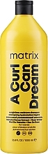 Shampoo für welliges Haar - Matrix A Curl Can Dream Weightless Moisture Shampoo — Bild N1