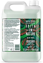 Düfte, Parfümerie und Kosmetik Shampoo für normales bis trockenes Haar mit Aloe Vera - Faith In Nature Aloe Vera Shampoo Refill (Nachfüllpackung) 