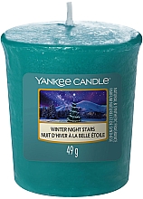 Duftende Votivkerze - Yankee Candle Winter Night Stars Votive Candle — Bild N1