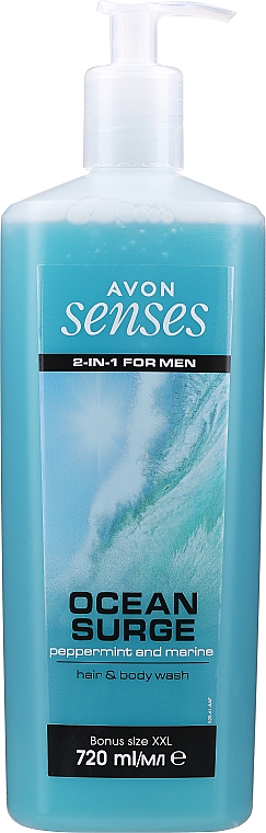 Duschgel mit Pfefferminze Ocean Surge - Avon Senses Ocean Surge Shower Gel — Foto N3