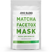 Gesichtsmaske mit Grüntee-Extrakt - Joko Blend Matcha Facetox Mask — Bild N3