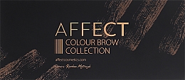 Augenbrauen-Palette - Affect Cosmetics Color Brow Collection — Bild N2