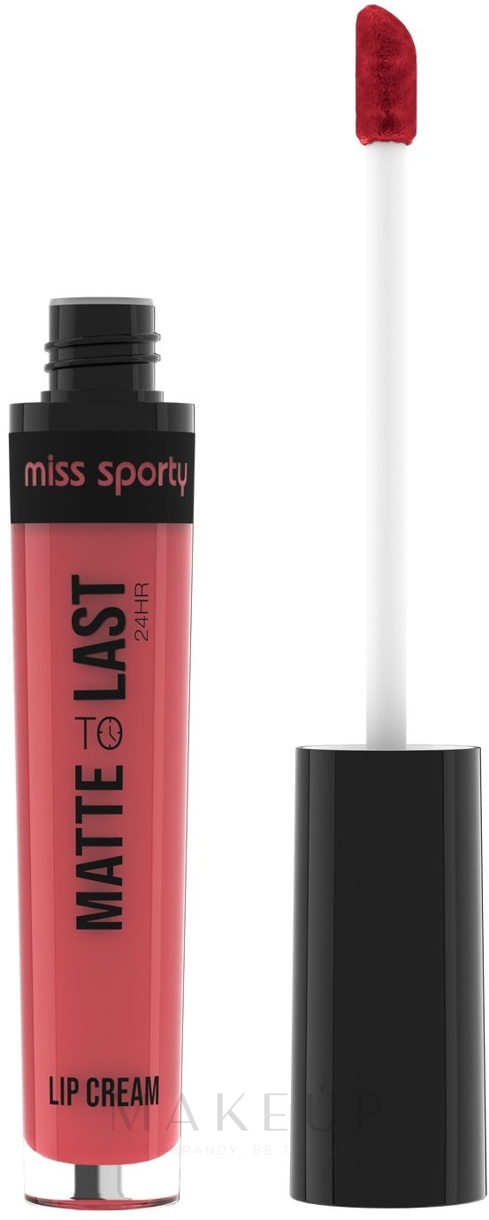 Flüssiger matter Lippenstift - Miss Sporty Matte To Last 24H — Bild 310 - Blooming Peony