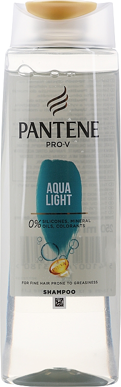 Nährendes Shampoo für schnell fettendes, feines Haar "Aqua Light" - Pantene Pro-V Aqua Light Shampoo — Foto N8