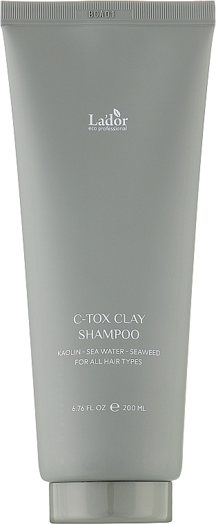 Shampoo mit Tonerde und Meeresmineralien  - Lador C-Tox Clay Shampoo  — Bild N1