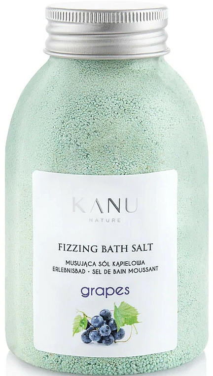 Badesalz mit Weintraube - Kanu Nature Grapes Fizzing Bath Salt