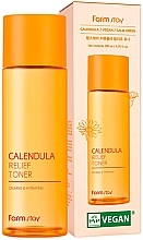 Gesichtstoner mit Ringelblume - Farmstay Calendula Relief Toner — Bild N1