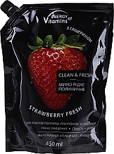 Düfte, Parfümerie und Kosmetik Flüssigseife Erdbeere (Doypack) - Leckere Geheimnisse Energy of Vitamins 