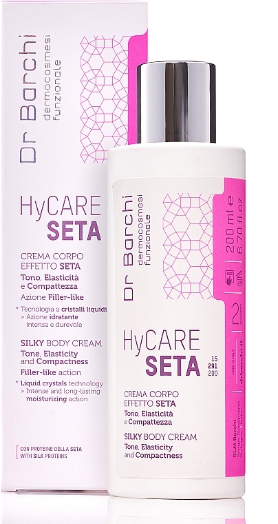 Körpercreme - Dr. Barchi HyCare Seta Silky Body Cream — Bild N1
