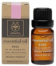 Düfte, Parfümerie und Kosmetik Ätherisches Öl Rose - Apivita Aromatherapy Organic Rose Oil