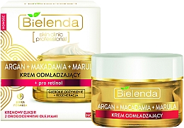 Düfte, Parfümerie und Kosmetik Verjüngende Nachtcreme mit Argan, Macadamia, Marula und Pro-Retinol - Bielenda Argan, Macadamia, Marula