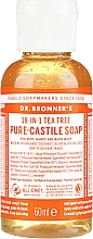 Flüssigseife mit Teebaum für Körper und Hände - Dr. Bronner’s 18-in-1 Pure Castile Soap Tea Tree — Bild N1