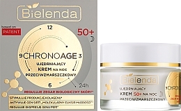 Straffende Gesichtscreme für die Nacht 50+ - Bielenda Chrono Age 24H Firming Anti-Wrinkle Night Cream — Bild N2