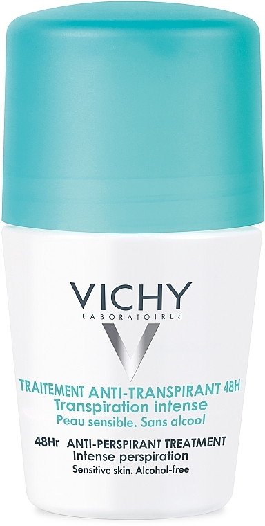 Deo Roll-on Antitranspirant für empfindliche Haut - Vichy 48 Hr Anti-Perspirant Treatment — Foto N1