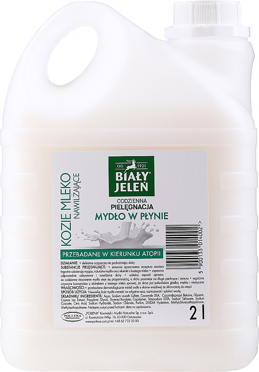 Hypoallergene Flüssigseife mit Ziegenmilch - Bialy Jelen Hypoallergenic Premium Soap Extract Of Goat's Milk — Foto N5