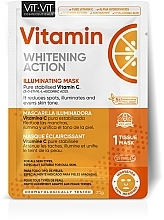 Düfte, Parfümerie und Kosmetik Aufhellende Tuchmasake für das Gesicht mit Vitamin C - Diet Esthetic Vitamin C Mask